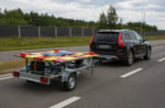 DLIMZI PRO T-750 – Smart Traffic Sign Trailer Road Construction Flashing Traffic Board Trailer - Image 5